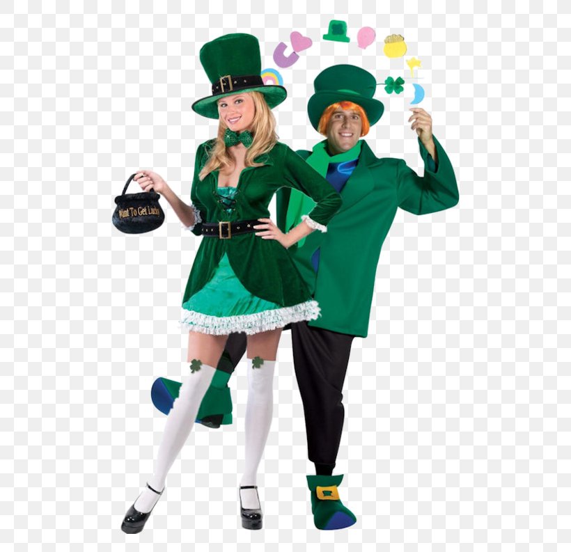 Saint Patrick's Day Costume Party Clothing Halloween Costume, PNG, 500x793px, Costume, Adult, Clothing, Costume Party, Dress Download Free