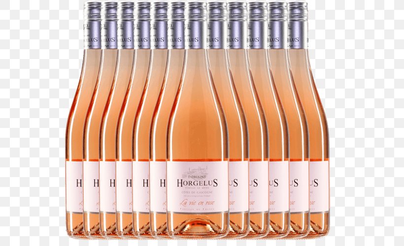 White Wine ROSE Dom. Horgelus Red Wine Sauvignon Blanc, PNG, 600x500px, Wine, Beer Bottle, Bottle, Colombard, Distilled Beverage Download Free