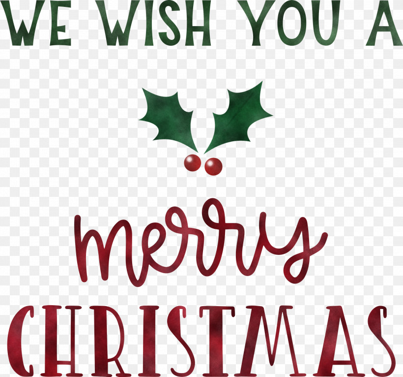 Merry Christmas Wish You A Merry Christmas, PNG, 3000x2803px, Merry Christmas, Christmas Day, Flower, Fruit, Leaf Download Free