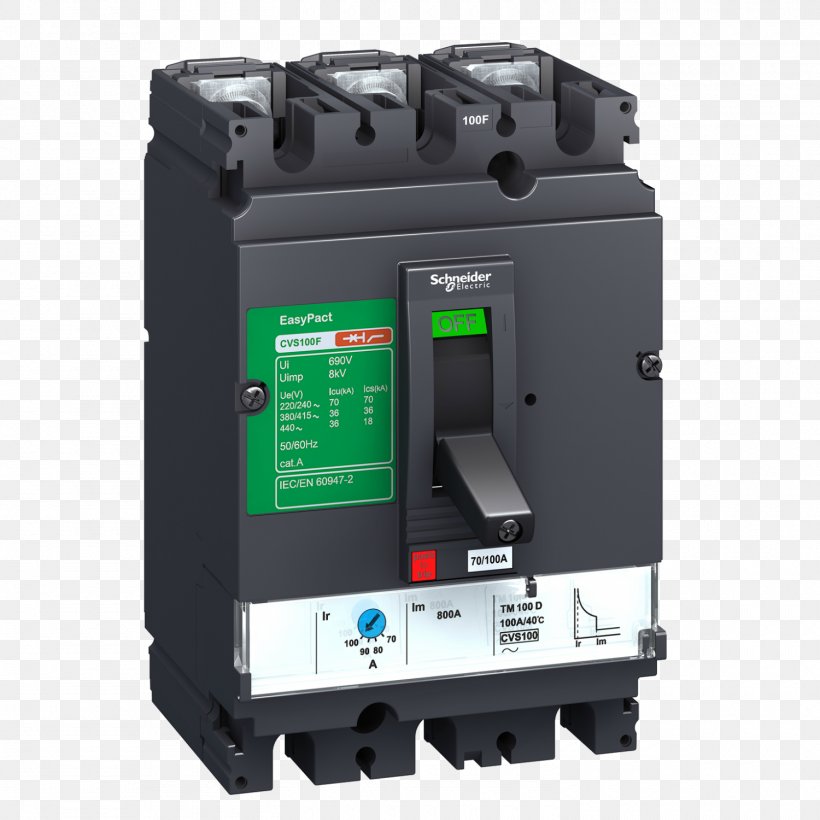 Circuit Breaker Schneider Electric Switchgear Electricity Electronics, PNG, 1500x1500px, Circuit Breaker, Ampacity, Business, Circuit Component, Electric Power Distribution Download Free