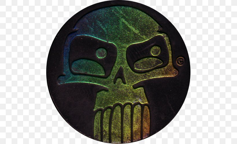 Green Skull Symbol, PNG, 500x500px, Green, Skull, Symbol Download Free