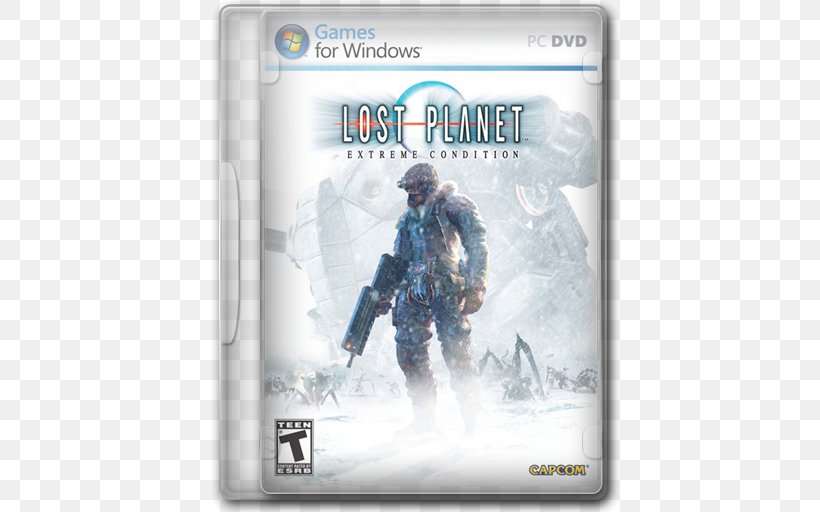 Lost Planet: Extreme Condition Xbox 360 PlayStation 3 Video Game Third-person Shooter, PNG, 512x512px, Lost Planet Extreme Condition, Achievement, Capcom, Game, Kenji Oguro Download Free