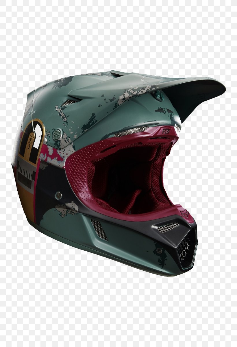 Boba Fett Motorcycle Helmets R2-D2 Star Wars Fox Racing, PNG, 745x1200px, Boba Fett, Bicycle Clothing, Bicycle Helmet, Bicycle Helmets, Bicycles Equipment And Supplies Download Free