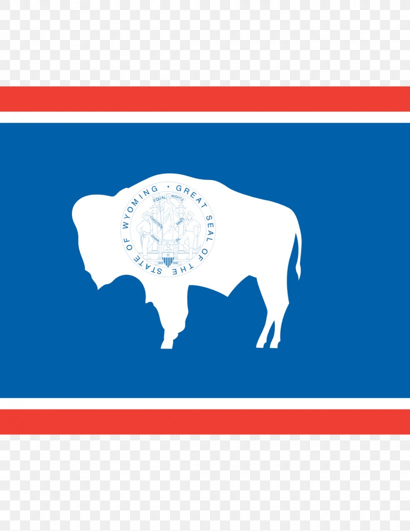 Cheyenne Flag Of Wyoming State Flag Flag Of The United States, PNG, 1111x1438px, Cheyenne, Area, Blue, Brand, Cattle Like Mammal Download Free