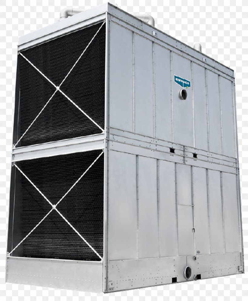 Cooling Tower Evaporative Cooler Refrigeration Fan Condenser, PNG, 1000x1215px, Cooling Tower, Air Conditioning, Chiller, Condenser, Evapco Inc Download Free