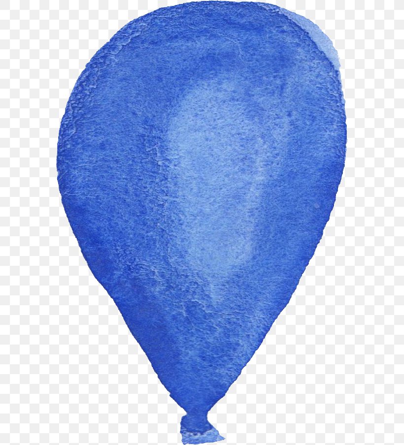 Hot Air Balloon Blue Watercolor Painting, PNG, 592x904px, Balloon, Blue, Cobalt Blue, Color, Com Download Free