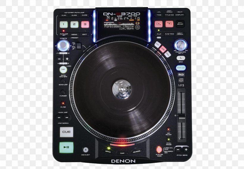 Audio Disc Jockey Denon DS3700 Direct-drive Turntable, PNG, 1280x889px, Audio, Cd Player, Cdj, Controller, Denon Download Free