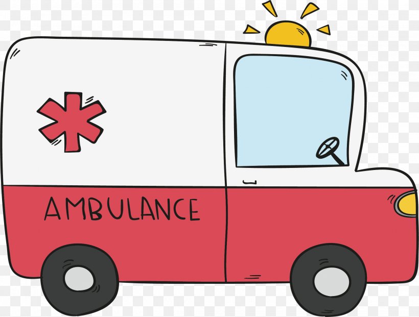 Car Ambulance Motor Vehicle Clip Art, PNG, 2220x1682px, Car, Ambulance, Area, Brand, Cartoon Download Free