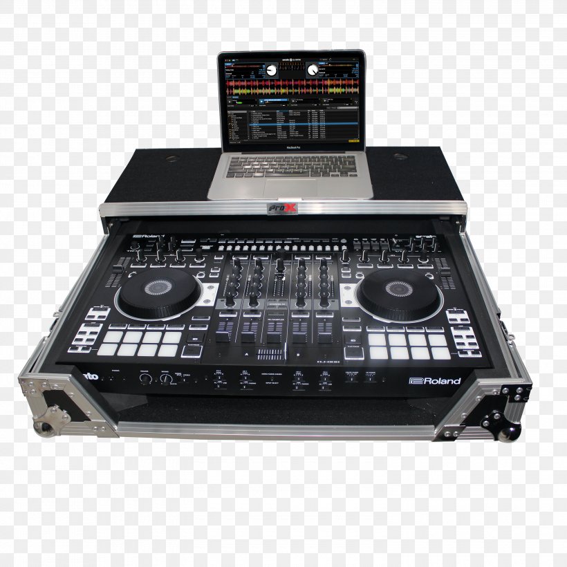 Audio Mixers Road Case Disc Jockey DJ Controller, PNG, 3000x3000px, Watercolor, Cartoon, Flower, Frame, Heart Download Free