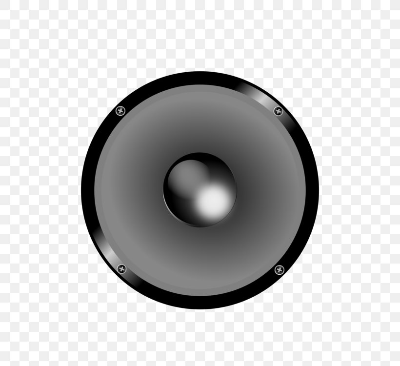 Clip Art Loudspeaker Computer Speakers Openclipart Microphone, PNG, 750x750px, Loudspeaker, Audio, Audio Equipment, Car Subwoofer, Computer Download Free