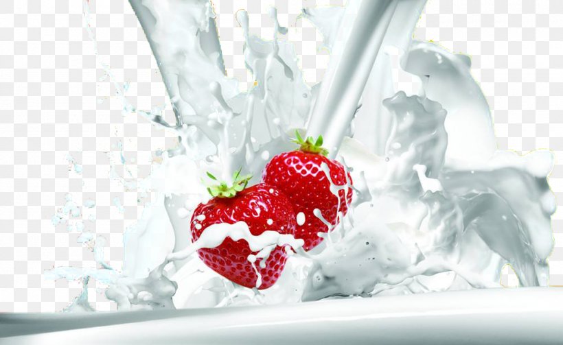 Cows Milk Ultra-high-temperature Processing Pasteurisation Flavored Milk, PNG, 1000x614px, Milk, Berry, Cows Milk, Cream, Dairy Product Download Free