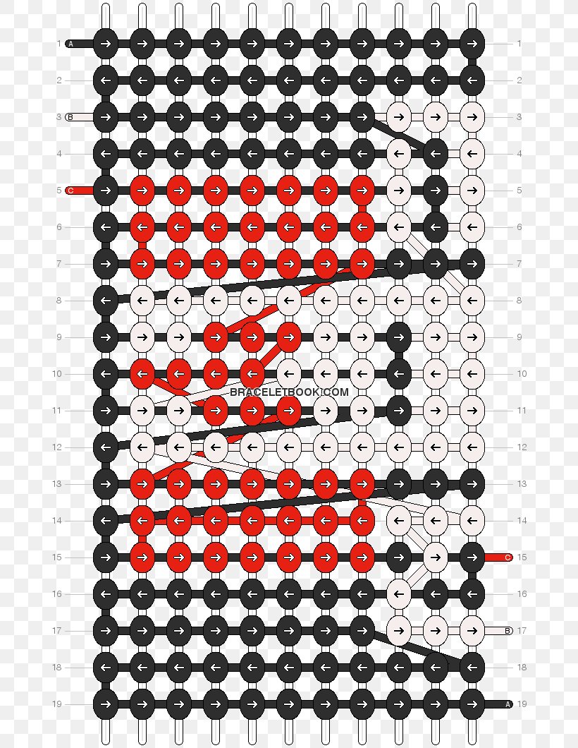 Friendship Bracelet Bead Pattern, PNG, 688x1060px, Friendship Bracelet, Area, Art, Bead, Black Download Free
