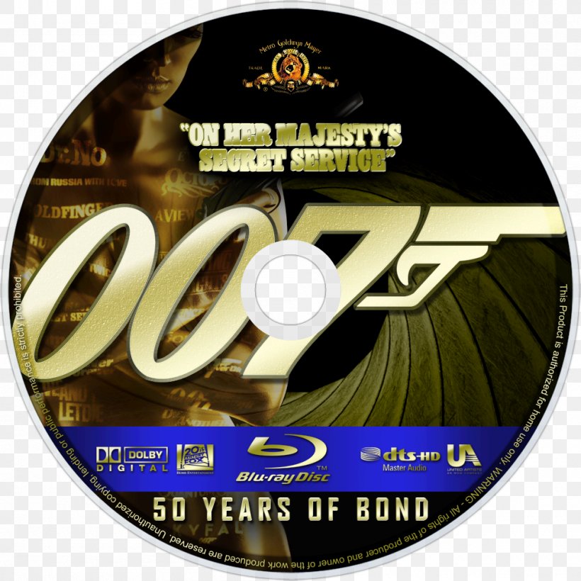 James Bond Blu-ray Disc DVD Film Television, PNG, 1000x1000px, James Bond, Bluray Disc, Brand, Compact Disc, Die Another Day Download Free