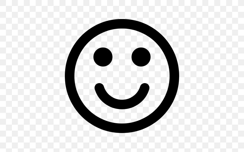 Smiley Emoticon Clip Art, PNG, 512x512px, Smiley, Black And White, Emoticon, Emotion, Facial Expression Download Free