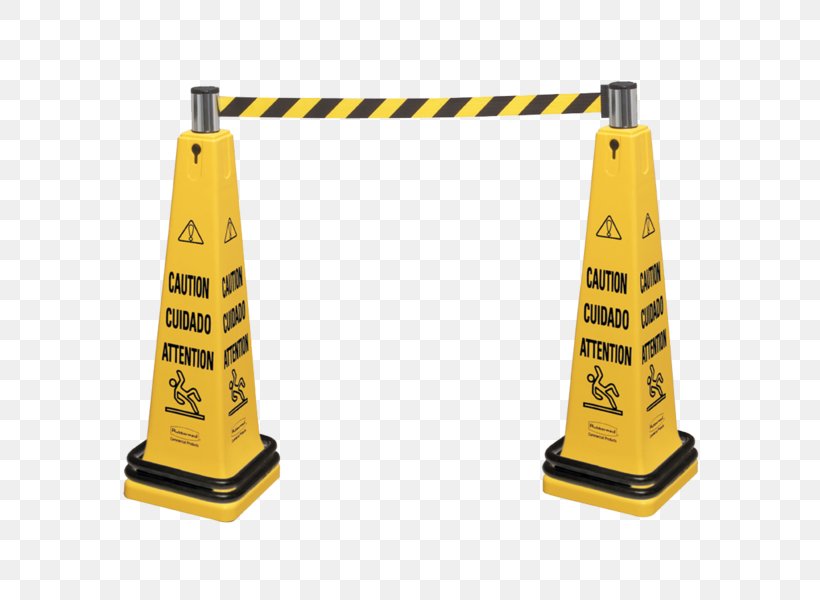 Wet Floor Sign Safety Rubbermaid Traffic Cone, PNG, 600x600px, Wet Floor Sign, Barricade Tape, Bucket, Cleaning, Cone Download Free