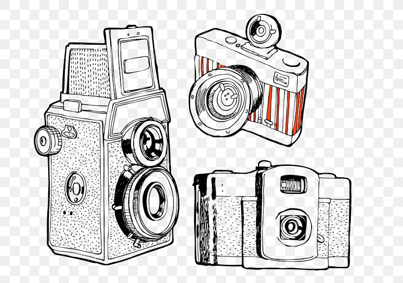 Camera Drawing Photography, PNG, 800x575px, Camera, Black And White, Brand, Cameras Optics, Digital Camera Download Free
