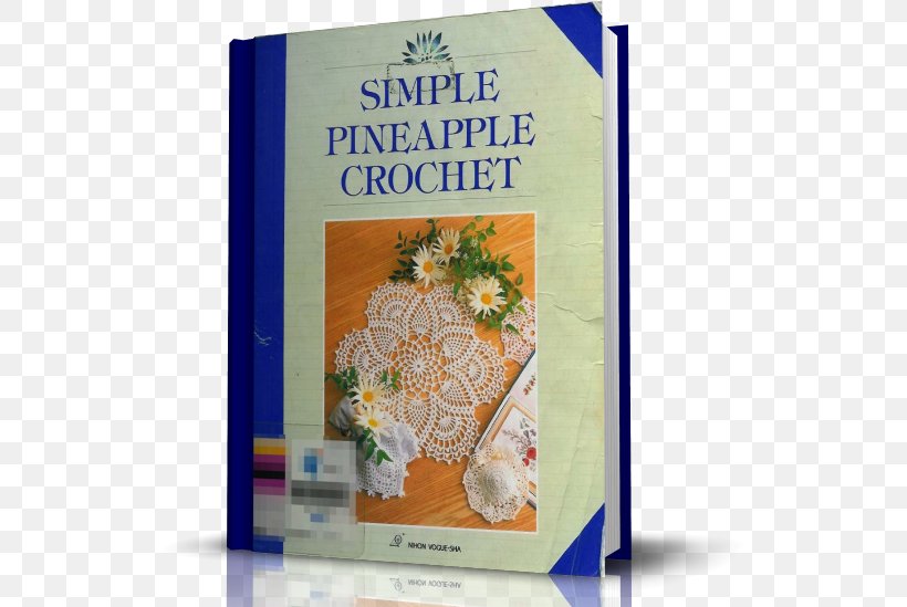 Cloth Napkins Simple Pineapple Crochet Crochet Lace Book, PNG, 523x549px, Cloth Napkins, Book, Crochet, Crochet Lace, Crocheted Lace Download Free