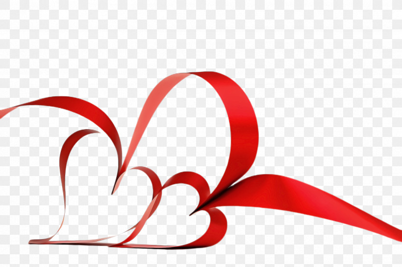 Red Heart Ribbon Love, PNG, 2448x1632px, Red, Heart, Love, Ribbon Download Free