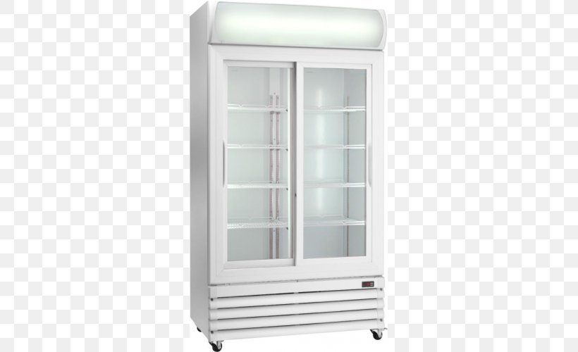 Refrigerator Display Case Refrigeration Restaurant Door, PNG, 500x500px, Refrigerator, Bar, Catering, Display Case, Display Window Download Free