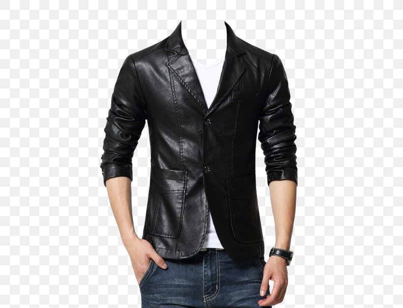 Blazer Suit Leather Jacket Single-breasted, PNG, 500x627px, Blazer, Button, Casual, Clothing, Coat Download Free