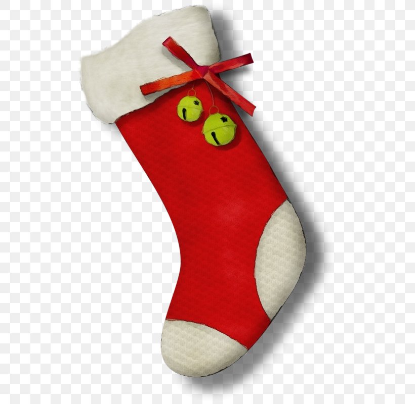 Christmas Stocking, PNG, 514x800px, Watercolor, Christmas Decoration, Christmas Stocking, Interior Design, Paint Download Free