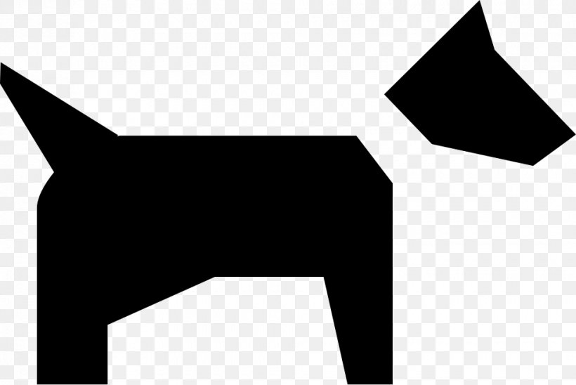 Dog Line Angle Clip Art, PNG, 980x655px, Dog, Black, Black And White, Black M, Canidae Download Free
