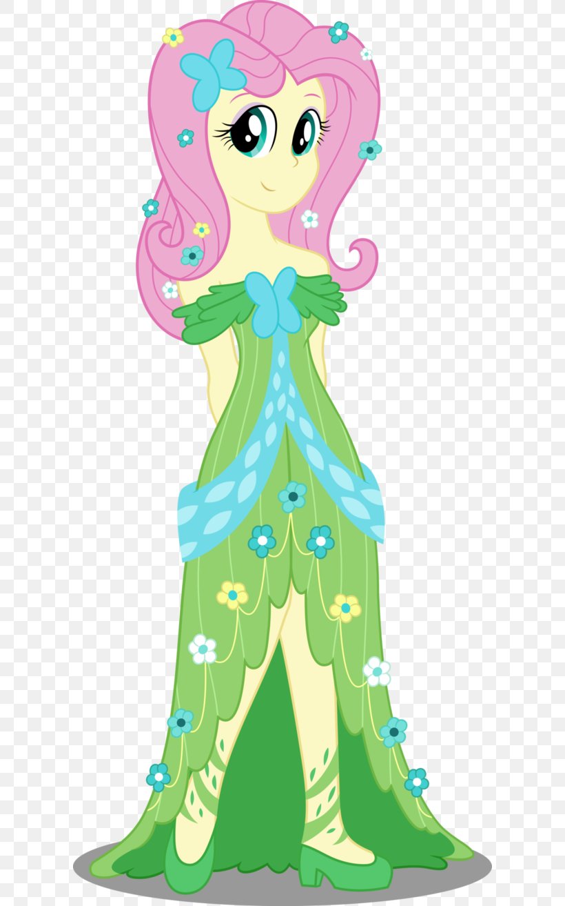 Fluttershy My Little Pony: Equestria Girls Princess Luna DeviantArt, PNG, 608x1313px, Fluttershy, Art, Clothing, Deviantart, Drawing Download Free