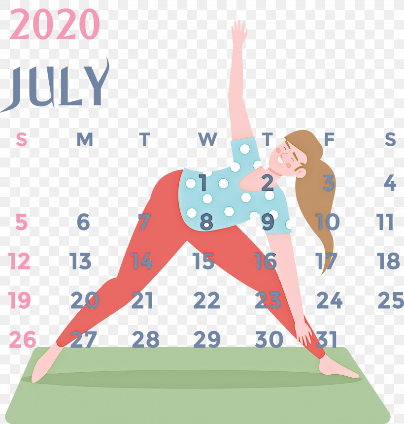 July 2020 Printable Calendar July 2020 Calendar 2020 Calendar, PNG, 2854x3000px, 2020 Calendar, July 2020 Printable Calendar, Calendar System, Calendar Year, Cartoon Download Free