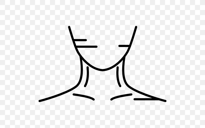 Human Body Neck, PNG, 512x512px, Human Body, Area, Artwork, Black, Black And White Download Free