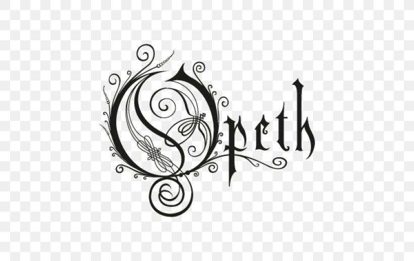 Opeth Logo Of NBC Sorceress, PNG, 518x518px, Opeth, Art, Artwork, Black, Black And White Download Free