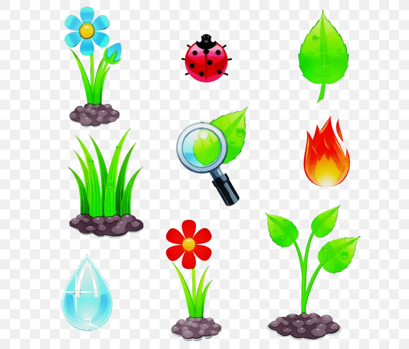 Plant Tulip Flower Plant Stem Flowerpot, PNG, 700x700px, Watercolor, Flower, Flowerpot, Paint, Plant Download Free