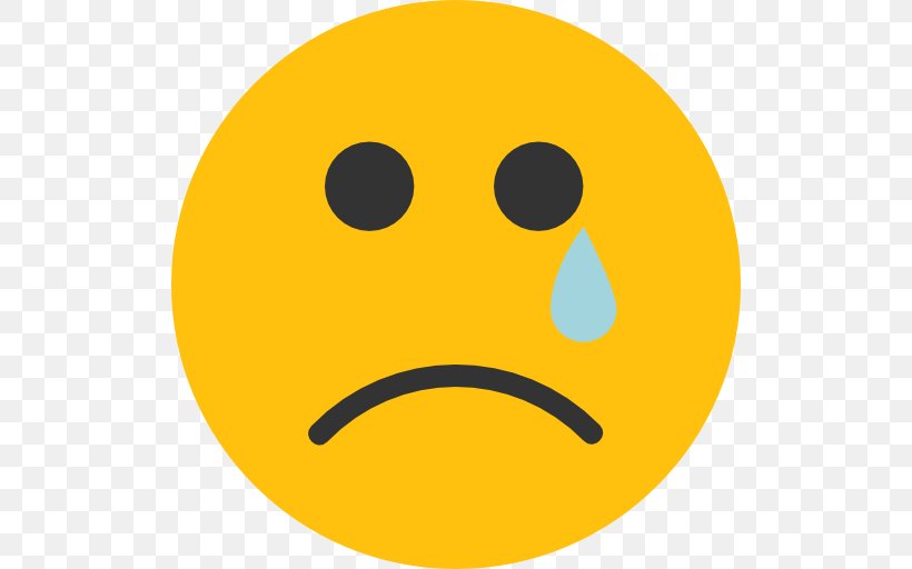 Smiley Sadness Emoticon Clip Art, PNG, 512x512px, Smiley, Crying, Emoticon, Emotion, Face Download Free