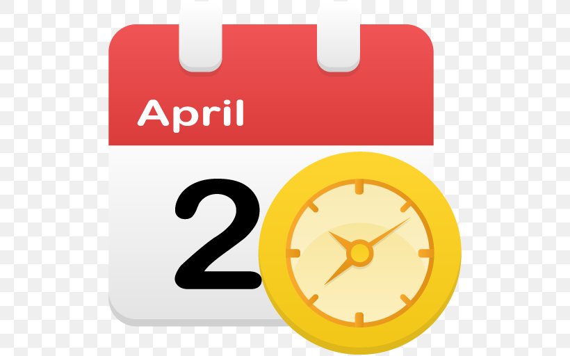 Alarm Clock Yellow Sign, PNG, 512x512px, Calendar, Alarm Clock, Calendar Date, Calendar Day, Clock Download Free
