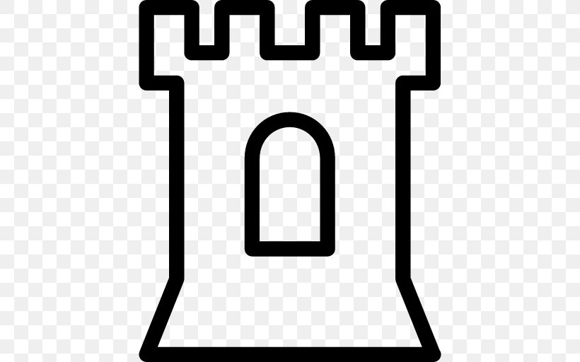 Castle Clip Art, PNG, 512x512px, Castle, Area, Black And White, Building, Fortification Download Free