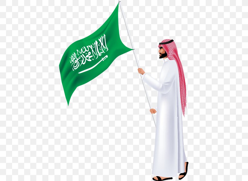 Flag Of Saudi Arabia Illustration Vector Graphics, PNG, 503x600px, Saudi Arabia, Arab League, Arab World, Costume, Flag Download Free