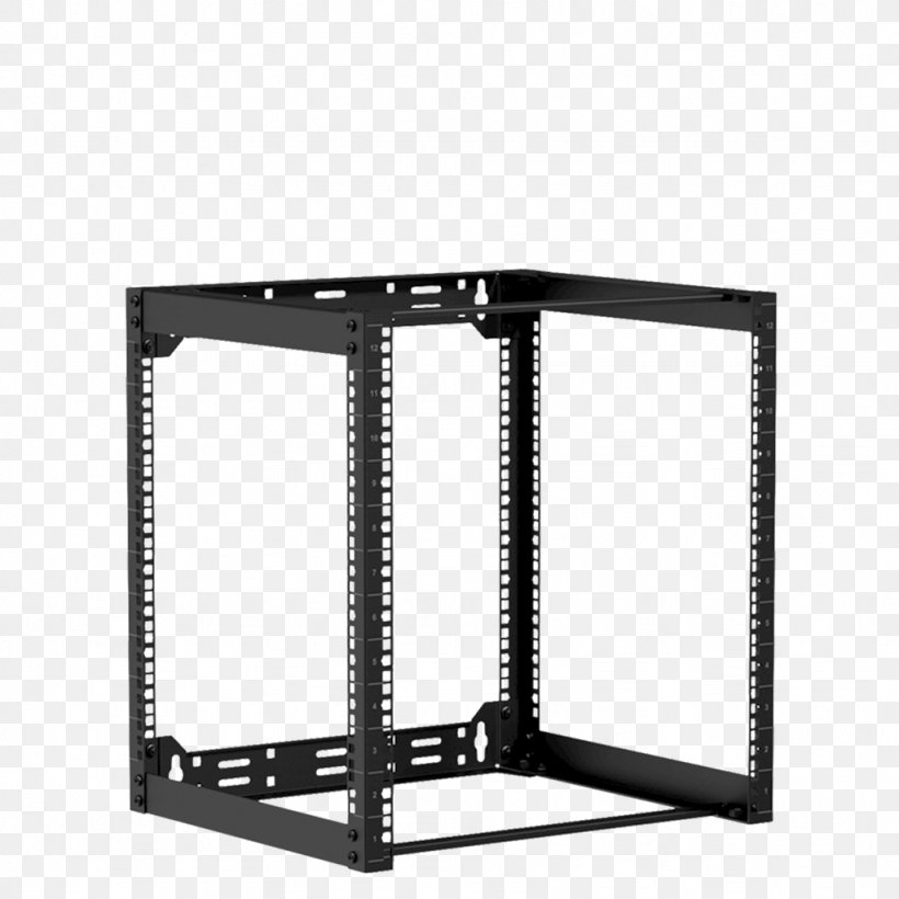 19-inch Rack Rack Unit Open Rack Computer Servers, PNG, 1024x1024px, 19inch Rack, Audio Signal, Bicycle Frames, Black, Computer Servers Download Free