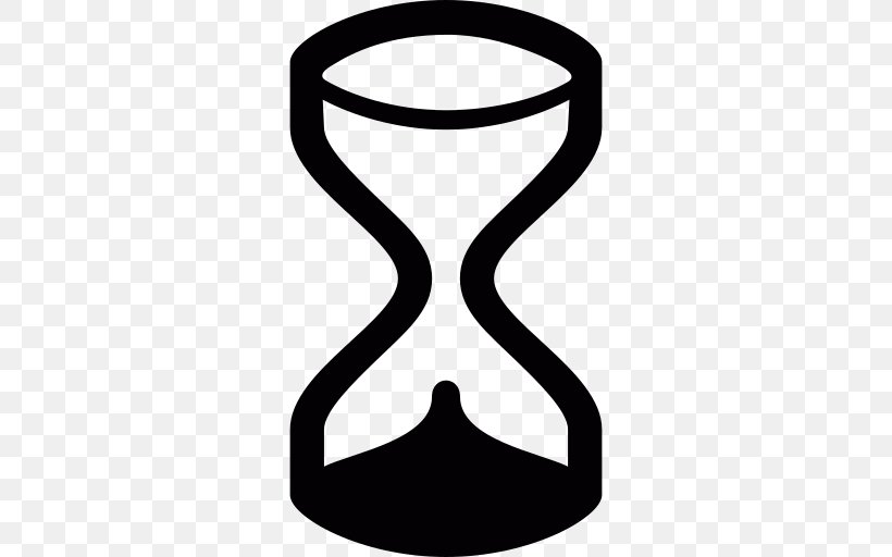 Hourglass, PNG, 512x512px, Hourglass, Black And White, Information, Neck, Symbol Download Free