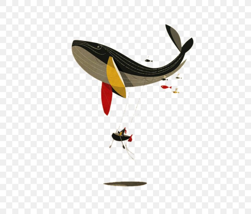 Whale Flight Drawing Creative Illustration Illustration, PNG, 500x698px, Drawing, Art, Artist, Cubism, Digital Illustration Download Free
