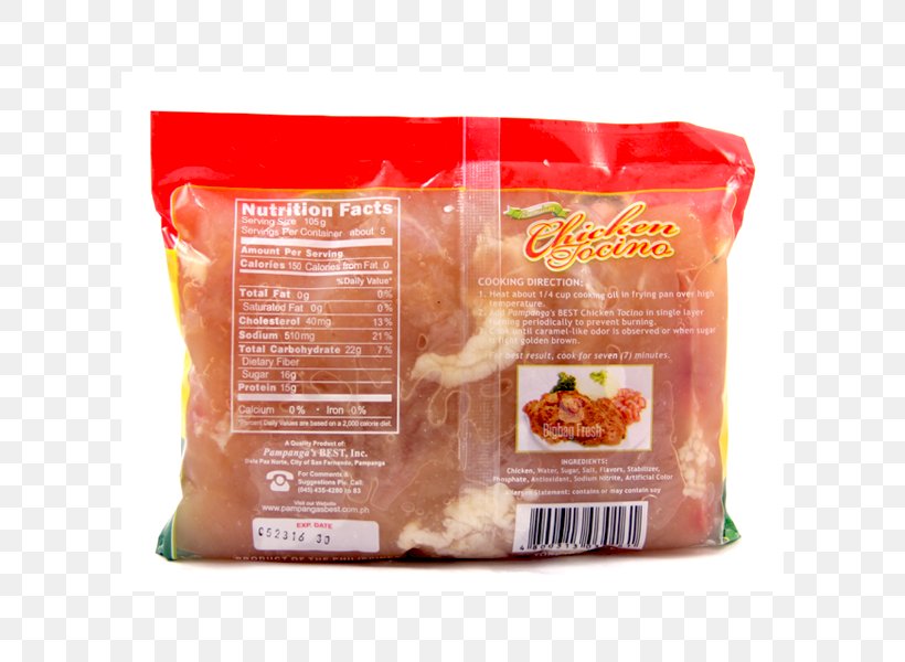 Tocino Hot Dog Meat Food Pampanga's Best Plant, PNG, 600x600px, Tocino, Chicken Meat, Chorizo, Convenience Food, Cooking Download Free