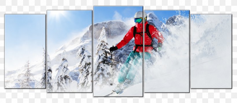 Backcountry Skiing Les Arcs Downhill, PNG, 1000x435px, Skiing, Advertising, Backcountry Skiing, Brand, Downhill Download Free