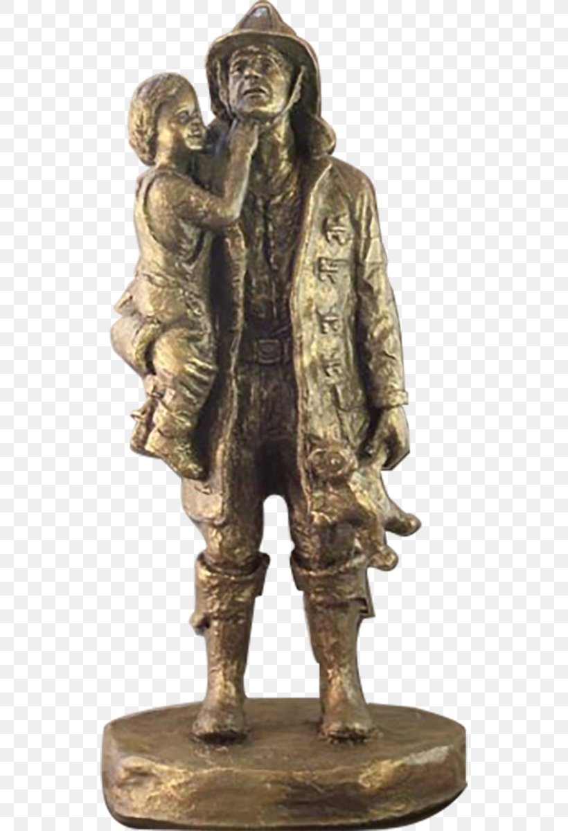 Bronze Sculpture Bust Statue Firefighter, PNG, 530x1200px, Bronze Sculpture, Artifact, Axe, Bronze, Bust Download Free