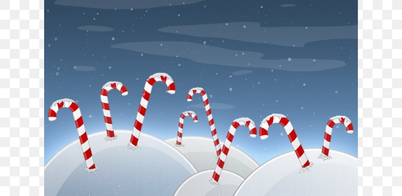 Candy Cane Christmas Wallpaper, PNG