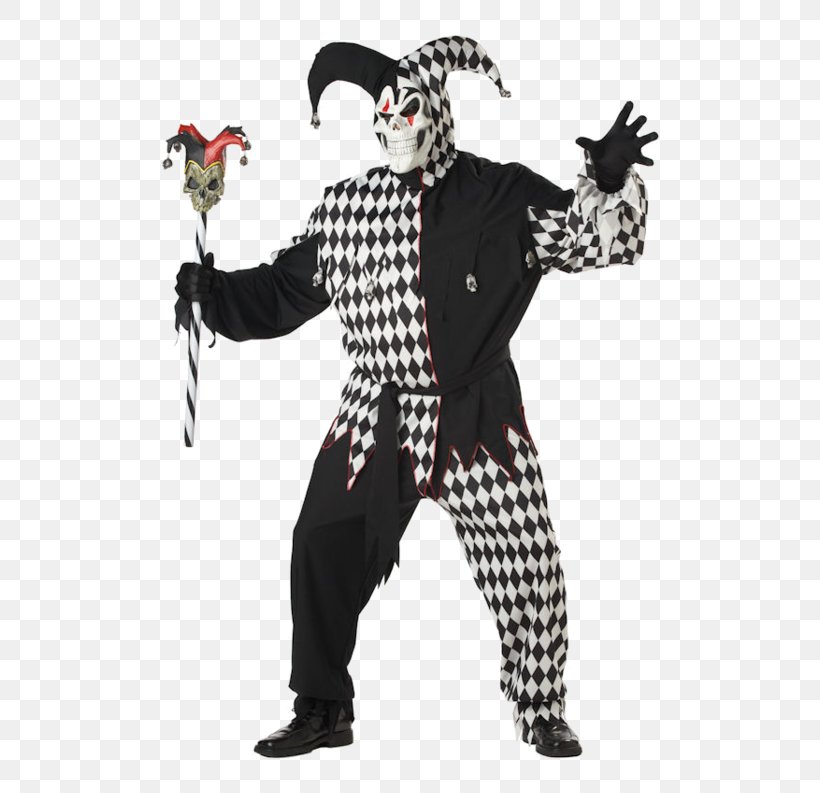 Evil Jester Adult Costume Clown Evil Jester Costume, PNG, 500x793px, Costume, Clothing, Clown, Costume Design, Costume Party Download Free