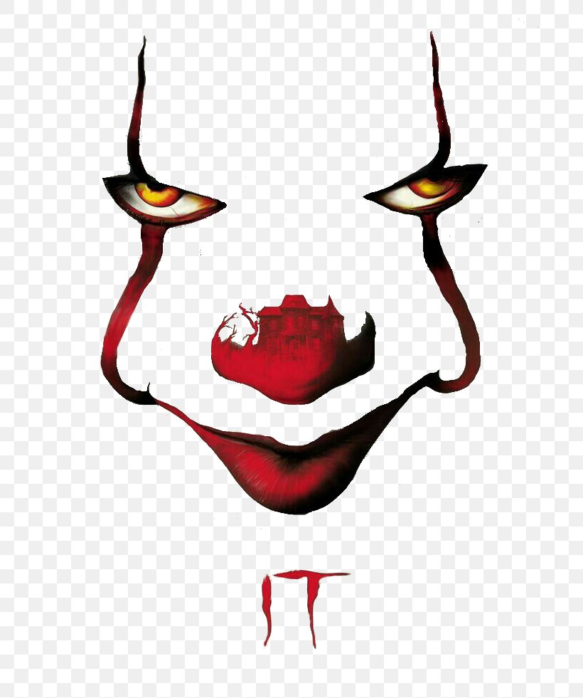 It Evil Clown Horror Film, PNG, 736x981px, Clown, Art, Entertainment, Evil Clown, Film Download Free