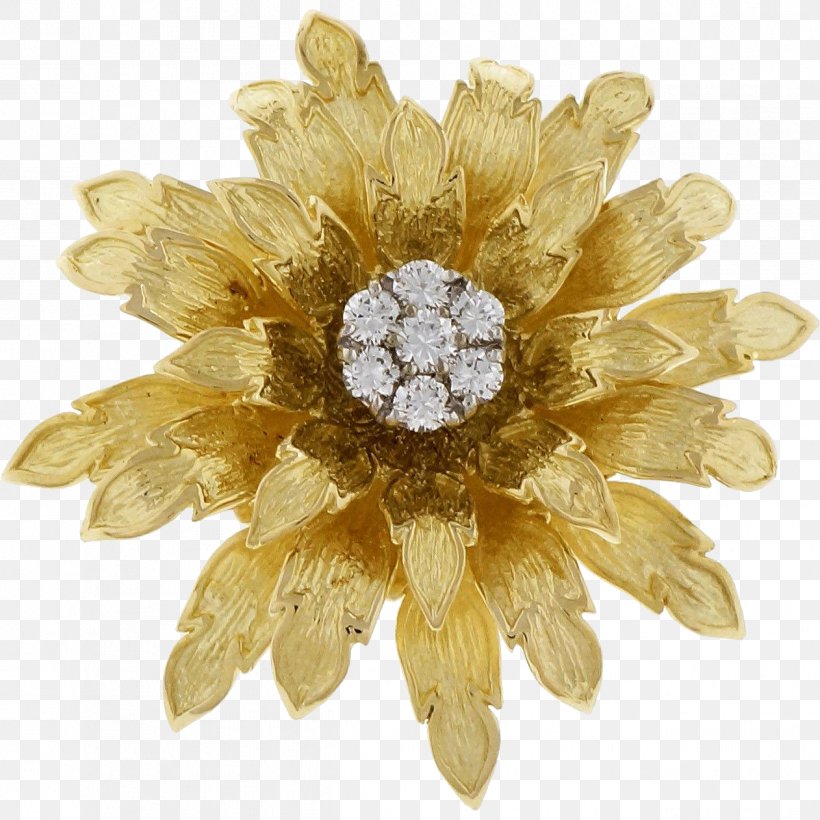 Brooch Colored Gold Carat Diamond, PNG, 1262x1262px, Brooch, Carat, Chrysanths, Colored Gold, Diamond Download Free