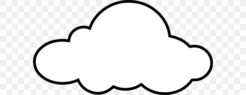 Cloud Drawing Clip Art, PNG, 600x318px, Cloud, Area, Black, Black And White, Blog Download Free
