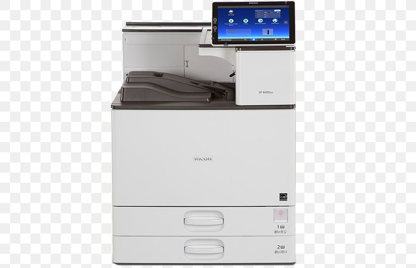 Ricoh Paper Laser Printing Printer, PNG, 504x528px, Ricoh, Black And White, Color Printing, Dots Per Inch, Electronic Device Download Free
