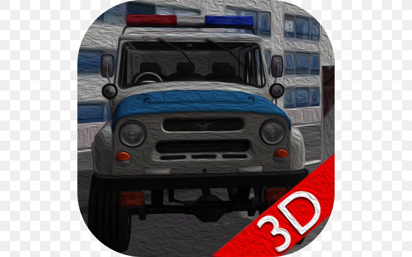 UAZ Police Traffic Pursuit Lada Car Jeep, PNG, 512x512px, Uaz, Android, Automotive Exterior, Automotive Tire, Brand Download Free