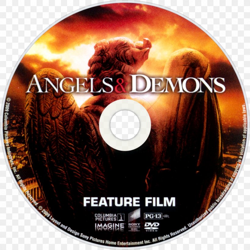 Angels & Demons DVD Compact Disc Optical Disc Packaging STXE6FIN GR EUR, PNG, 1000x1000px, Angels Demons, Brand, Compact Disc, Dan Brown, Disk Image Download Free