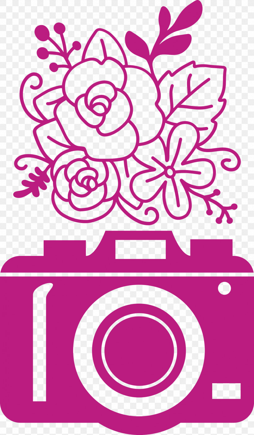 Camera Flower, PNG, 1751x3000px, Camera, Cricut, Floral Design, Flower, Visual Arts Download Free